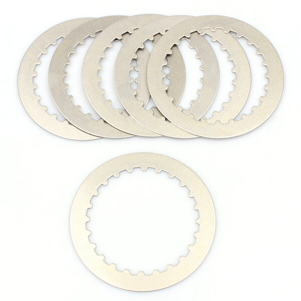 Clutch steel plate set for Honda CR 125 86-99 # KTM SX 125 98-05