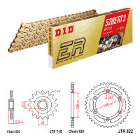 Kit catena DID/JT 520ERT3 SDH 12/48 adatto per Gas Gas MC...