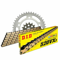 Kit de cadena DID/PBR 520VX3 14/45 apto para KTM SMR 560...