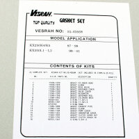 Motor Dichtsatz Dichtungssatz kompl. für Kawasaki KX...
