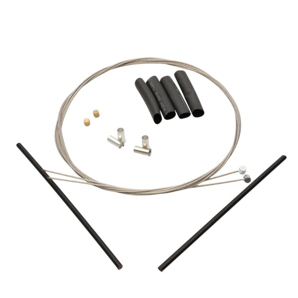 Throttle Cable Extension Dual Cable Set Complete 1.72 Meters