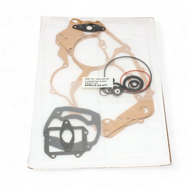 Engine gasket set complete for Aprilia AF1 125 Sintesi 88-89