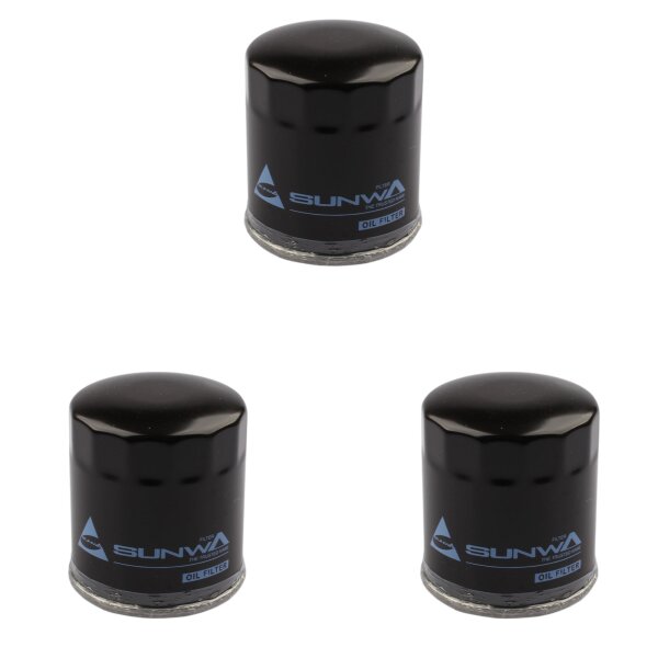 3x Oil filter for Moto Guzzi und SYM # 30153000