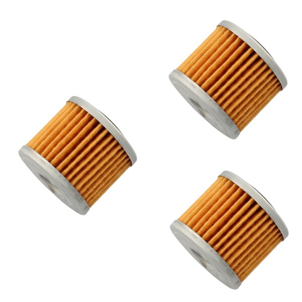 3x Oil filter for Honda HM-Moto Husqvarna Polaris