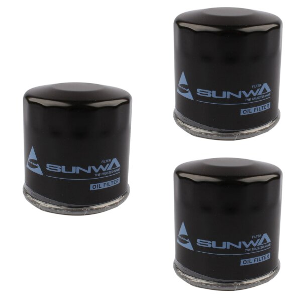 3x Oil filter for BMW K 75 100 1100 1200 K1 1000 R 850 1100 1150 1200  MZ/MUZ 1000