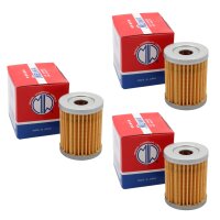 3x Oil filter MEIWA for Arctic Cat/Textron Cat Beta...