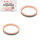 2x Junta original del colector de escape 35x42x5 mm para Suzuki 14181-18C00