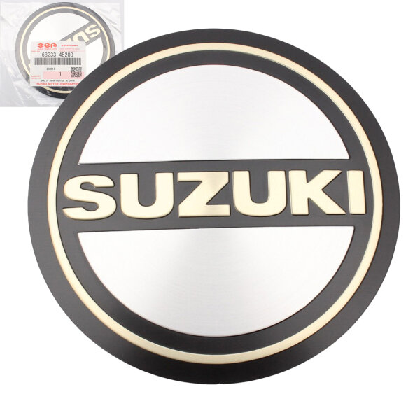 GENUINE Emblem for left engine cover for Suzuki GS 550 650 750 850 1000 1100