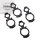 4x GENUINE Spark Plug Shaft Gasket for Kawasaki GTR ZZR 1400 # 06-20