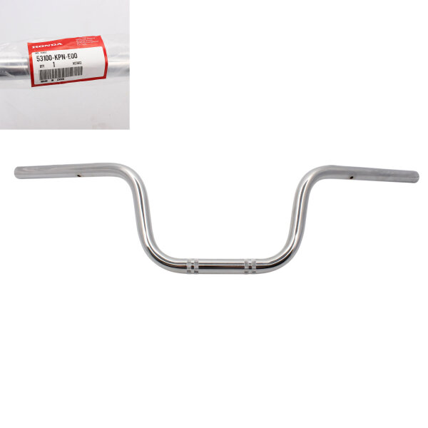Guidon chromé dorigine pour Honda CB 125 F # 15–20 # 53100-KPN-E00