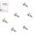 6x GENUINE Front/Rear Brake Disc Screw for Yamaha DT TW WR XG XT YZ  90105-06109