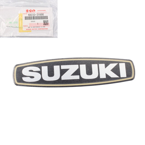 Original Emblem Motordeckel für Suzuki GT 380 550 750 # 68233-31000