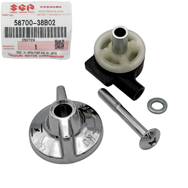 Original Choke Hebel Drehknopf Kaltstart für Suzuki VS 1400 Intruder # 87-03