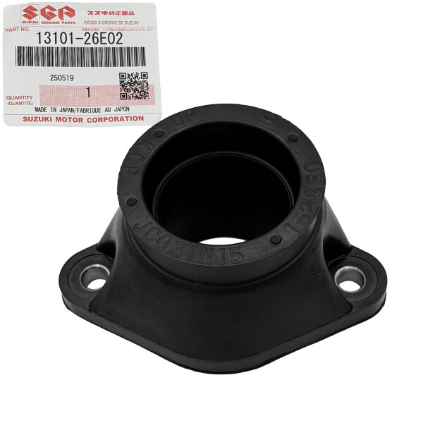 Original Vergaser Ansaugstutzen links für Suzuki GSF 600 650 GSX 750 13101-26E02
