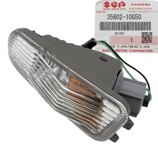 Clignotant avant gauche d’origine pour Suzuki AN 650 Burgman # 03-12