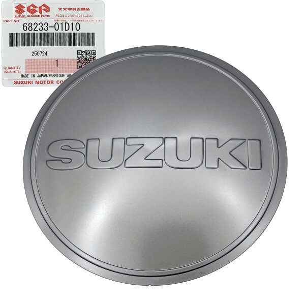 Emblema de tapa de motor original para Suzuki GS 500 # 04-08 # 68233-01D10