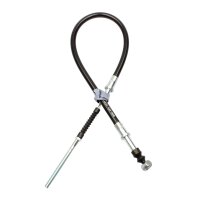 Bremszug hinten für Honda XL 500 S 1979-1981 #...