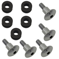 5x Original Set Gummi Tülle Buchse und Schraube...
