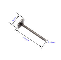 Soupape d admission pour Kawasaki ZR GT GPZ Z 550 ZX GPZ...
