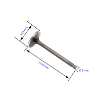 Valvola d ingresso per Kawasaki ZXR 750 12004-1098