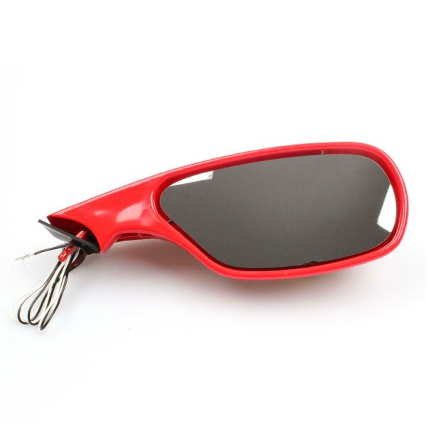 Espejo Derecha para Ducati 748 916 996 998 #1994-2003 #Red with turn signal