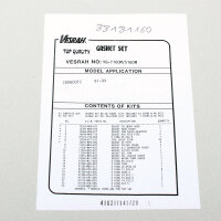 Motor Dichtsatz Dichtungssatz komplett für Honda CBR 600 F (PC25) 91-94