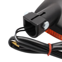Clignotant noir avant ou arrière pour Yamaha XS 400 DOHC 82-87
