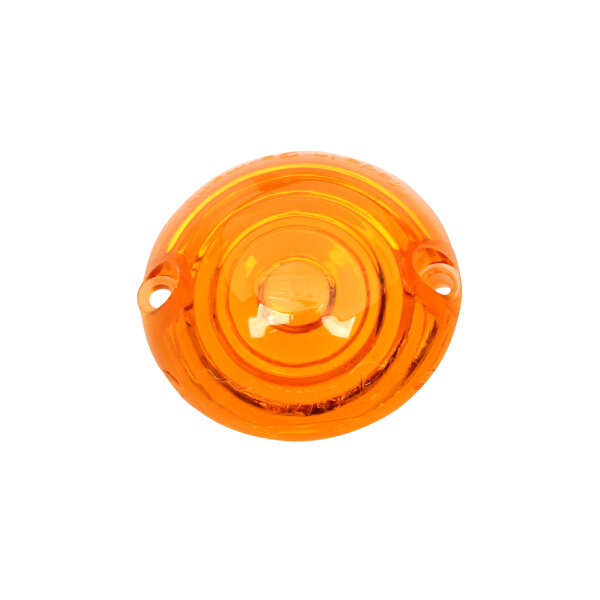Verre de clignotant œil de bœuf avec marque de contrôle