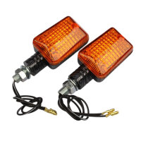 Motorrad Mini-Blinker kurz carbon look UNIVERSAL 12V 23W