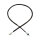 speedometer cable for Kawasaki GPZ 1000 RX # 86-87 # 54001-1119 L=940 mm