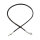 speedometer cable for Yamaha RD 80 125 RX 80 SR 125 SRX 600 # L=878 mm