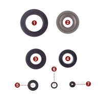Engine oil seal set for Honda CB 1100 F R 750 F C K 900 F
