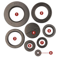 Engine oil seal set for Honda CB K 550 Four 75-80