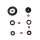 Engine oil seal set for Honda CB CL 450