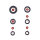 Set paraolio motore per Honda MBX MTX 80