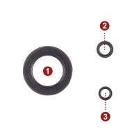 Juego de sellos de aceite de motor para Honda CBR 900 Fireblade RR 92-00