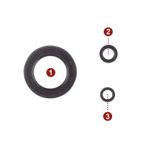 Engine oil seal set for Honda CBR 600 F 91-00