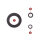 Engine oil seal set for Honda CBR 600 F 91-00