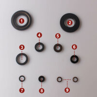 Engine oil seal set for Yamaha SR XT 500