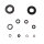 Engine oil seal set for Yamaha SR XT 500