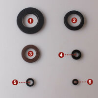 Engine oil seal set for Yamaha XJ 550 81-83