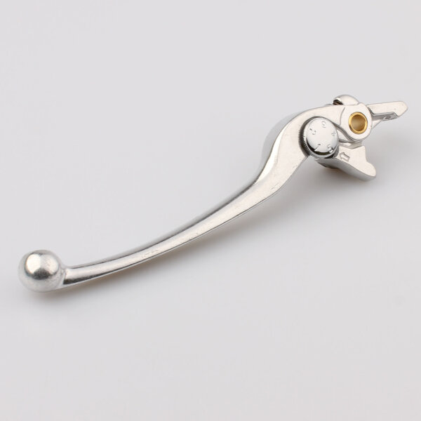 Adjustable Silver Aluminum Brake Lever Left for Suzuki AN 650 Burgman # 02–04