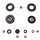 Engine oil seal set for Suzuki GT 250 76-78