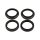 Set guarnizioni forcella 43/ 55,1/ 9,5-10,5 per Kawasaki Suzuki Triumph Yamaha
