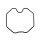 Float chamber seal for Honda CB 125 650 750 CL NX XL XR 250 CRF 125 230 # 16010-426-305 16010-405-004