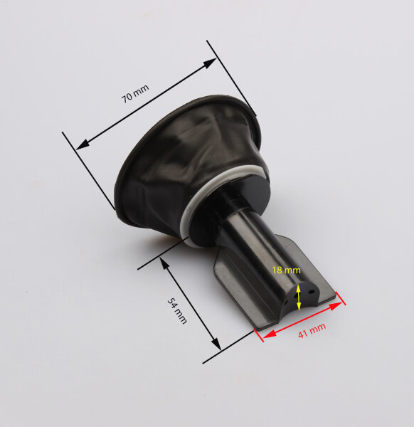Carburetor diaphragm gas slide VCC-201 for Yamaha FZR TDM TRX XTZ
