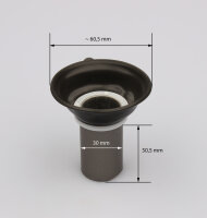 Carburetor diaphragm gas slide VCC-239 for Yamaha SRX TT...