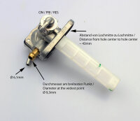 Rubinetto benzina Suzuki GS 450 GSX 1100 400 750 44300-45471 44300-45470
