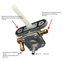 Grifo de Gasolina FPC-315 para Suzuki GSX 1100 F #...