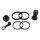 Brake Caliper Repair Kit for Honda CA CBF CBR VT XL 125 XL 600 VT 750 VTX 1300